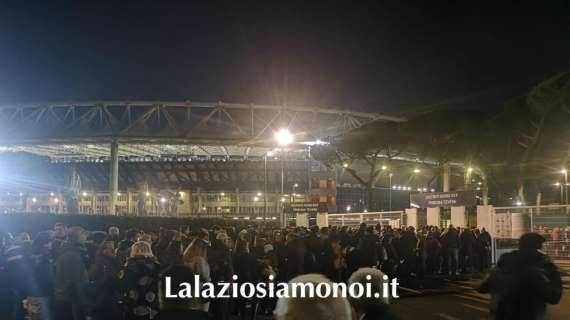 Lazio - Inter, che entusiasmo! File ai tornelli di Nord e Tribuna Tevere - FT