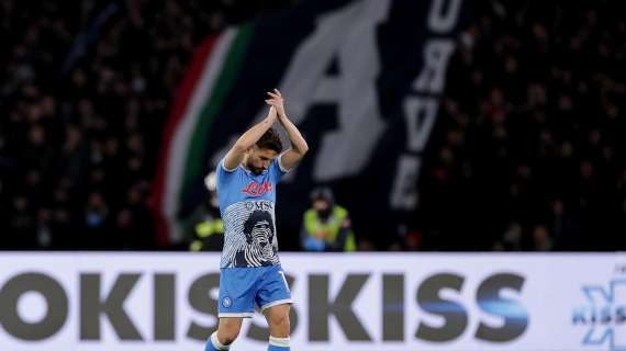 Napoli, Mertens non ha dubbi: “Con la Lazio non possiamo sbagliare”