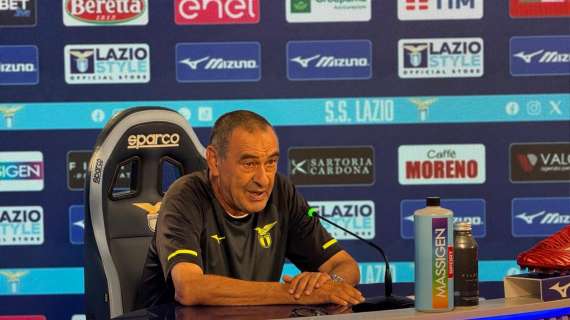 RIVIVI LA DIRETTA - Lazio, Sarri: "Non deve più mancare la voglia! A Como siamo stati da Serie C..."