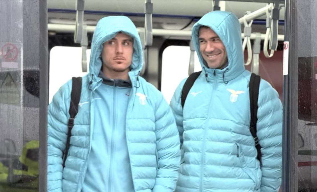 Lazio in partenza verso Torino: ci sono Romagnoli e Patric - FOTO