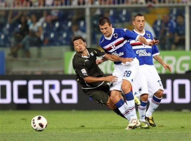 LE PAGELLE di Sampdoria-Lazio: Hernanes è la luce, Zàrate ritrovato a metà, Lichtsteiner ingenuo. Esordio positivo per Cavanda