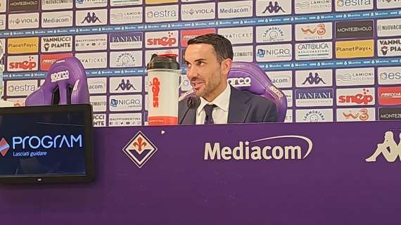 Fiorentina, Palladino: "Nella ripresa in campo con coraggio per far male alla Lazio"