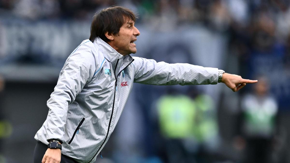 Napoli, Conte a Dazn: "Non abbiamo fatto giocare la Lazio"