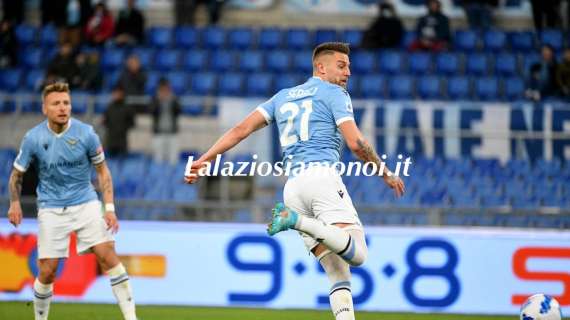 Lazio, Milinkovic impazzisce dopo il gol: "TUTTAAPPOSTOOOO?" - FT