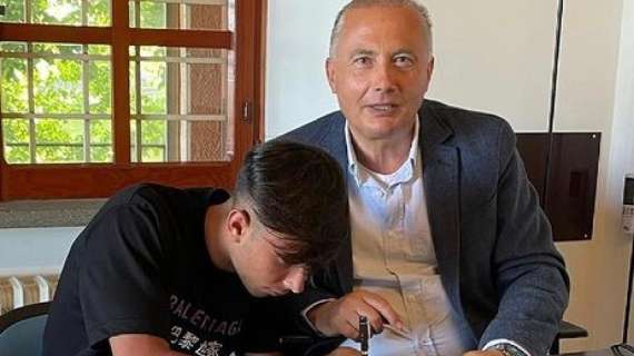 Lazio, Troise firma il suo primo contratto da professionista