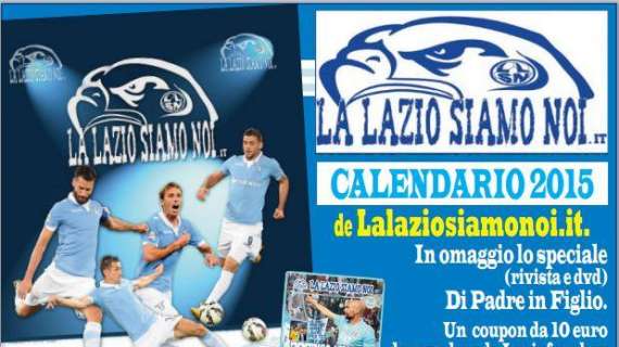 ACQUISTA IL CALENDARIO 2015 de Lalaziosiamonoi: prosegue l'offerta da Lazio Fan Shop a 5 euro!!!