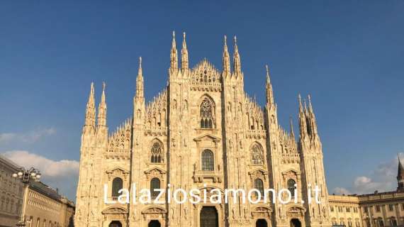 Lazio, a Milano per trovare continuità: le foto de Lalaziosiamonoi.it