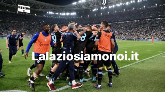 Lazio, Reina e Lazzari in coro festeggiano l'Europa League - FOTO