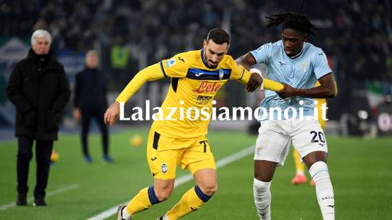 RIVIVI DIRETTA - Lazio-Atalanta 1-1: Brescianini regala il pari in extremis alla Dea