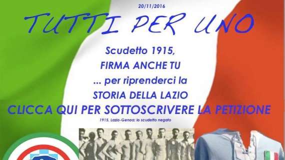 Scudetto 1915, ecco 'Tutti per Uno': perché Lazio-Genoa non sarà mai una partita come le altre