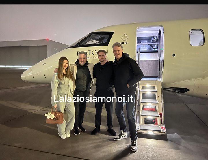 Lazio, Taylor è partito: è in arrivo con la famiglia - FOTO