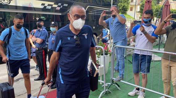 Lazio, Sarri soddisfatto a fine ritiro: "I tifosi mi hanno entusiasmato"