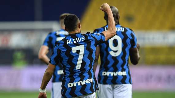 L'Inter batte il Parma con una doppietta di Sanchez: nerazzurri a +6 dal Milan