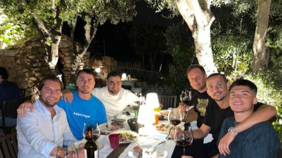 Lazio, Luiz Felipe a cena fuori con Correa e Patric - FOTO