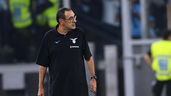 RIVIVI DIRETTA - Sarri: "Lazio più triste, basta turbe mentali. Champions? Sono inca**ato"