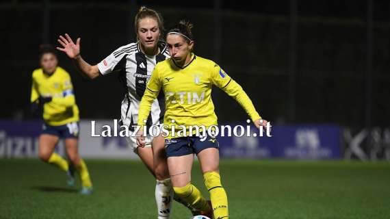 IL TABELLINO di Juve - Lazio Women 2-3