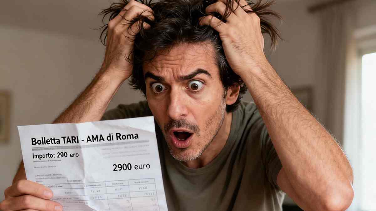 Roma | AMA, bollette enormi ai romani: il caos fra i cittadini