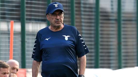 FORMELLO - Lazio, tutti in gruppo per Sarri: il tecnico ha un dubbio