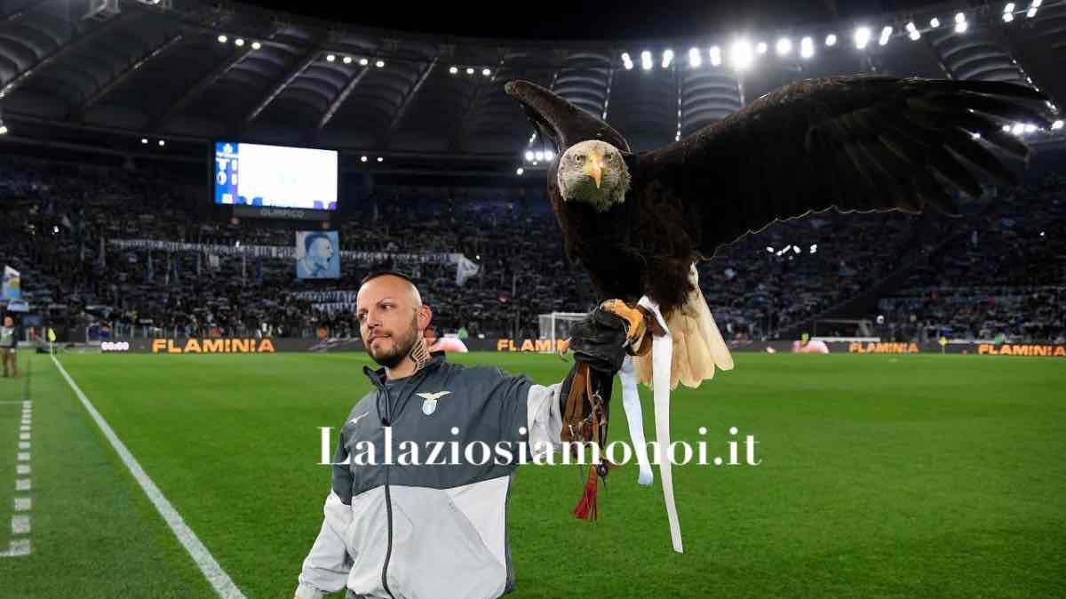 Lazio, il falconiere Giacomo Garruto svela: "Ecco quando volerà Flaminia" 
