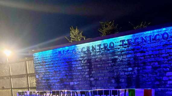 Italia, a Coverciano spunta uno striscione contro Gravina - FOTO