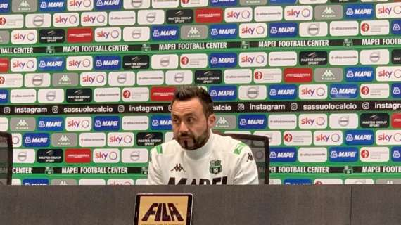 Sassuolo, De Zerbi: "Lazio? Sappiamo come metterla in difficoltà"