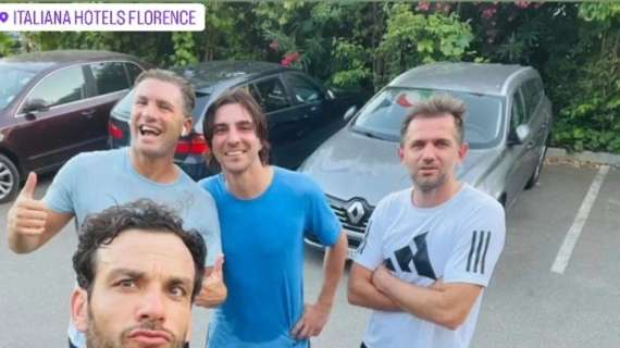 Lulic, Parolo e Stendardo, i 3 ex Lazio sono inseparabili: l'ultimo scatto social