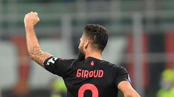 Serie A, il Milan non si ferma: Giroud stende il Toro