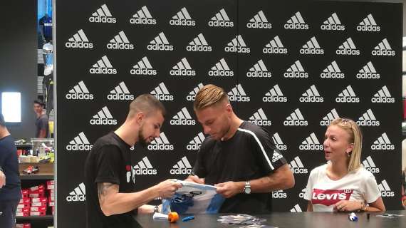 Adidas, 'meet and greet' con Ciro Immobile: decine di tifosi in fila - VD