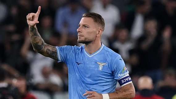 Lazio Immobile verso i tifosi dopo il gol ecco la sua esultanza