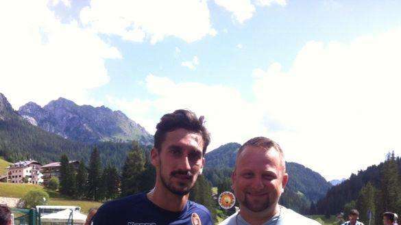 Sappada biancoceleste, foto e autografi per Astori: "Siamo a buon punto" - FOTO