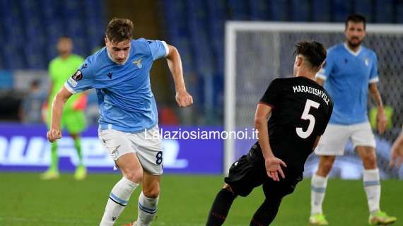 Lazio, Basic torna sul debutto (con gol e vittoria): "Tifosi, grazie per il supporto" - FOTO