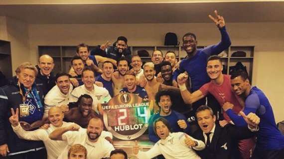 Dinamo Kiev - Lazio, i biancocelesti volano ai quarti di finale: la gioia è social!