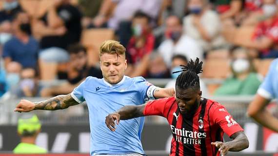 Milan - Lazio, Immobile non s'arrende e carica la squadra: "La strada è lunga, mai mollare" - FOTO