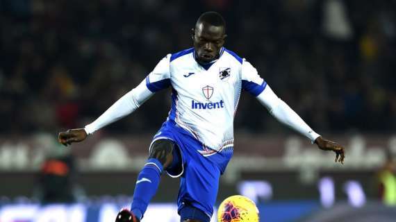 Sampdoria, Colley annuncia: "Io e mia famiglia negativi al Covid-19"