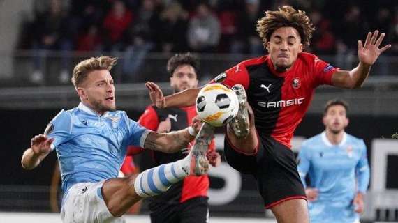 PAGELLE - Rennes - Lazio, Ace superficiale. Immobile - Caicedo, testa a Cagliari