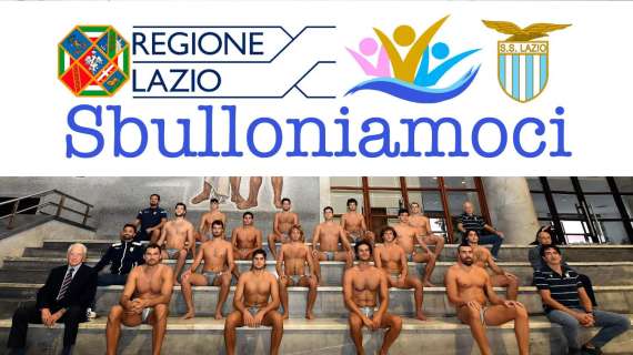 La Lazio Nuoto sostiene la campagna "Sbulloniamoci" contro bullismo e cyberbullismo -FT