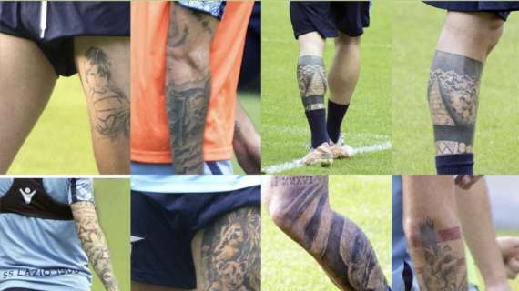 Lazio, fede, passione e famiglia incise sulla pelle: i tatuaggi della rosa - PHOTOGALLERY