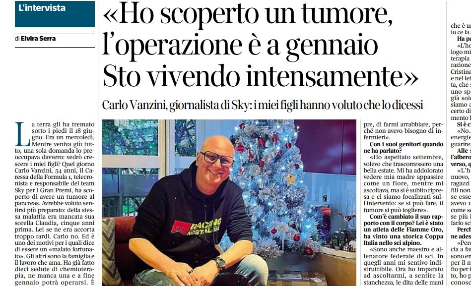 Formula 1 | Paddock sotto shock: Vanzini ha un tumore al pancreas