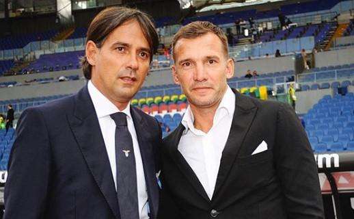 Lazio - Napoli, all'Olimpico c'è un ospite d'eccezione: è Andriy Shevchenko