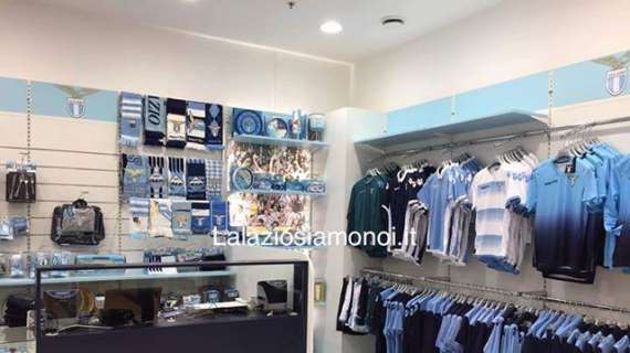 Lazio Style, ecco il nuovo store ufficiale al centro commerciale Roma Est -  FOTO