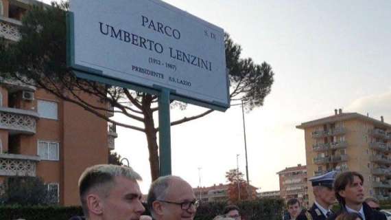 Lazio, la società ricorda Lenzini: "Questo parco porterà il suo nome" - FOTO