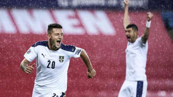 Playoff Euro 2020, Milinkovic entra e fa doppietta: Serbia in finale