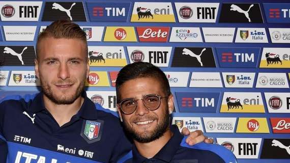 Italia, siparietto in dialetto tra Immobile e Insigne tra le risate di Verratti - VIDEO