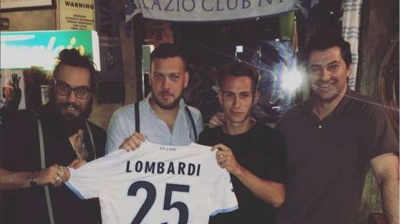 Lombardi fa visita al Lazio Club New York: "Una piacevole serata passata con voi!"