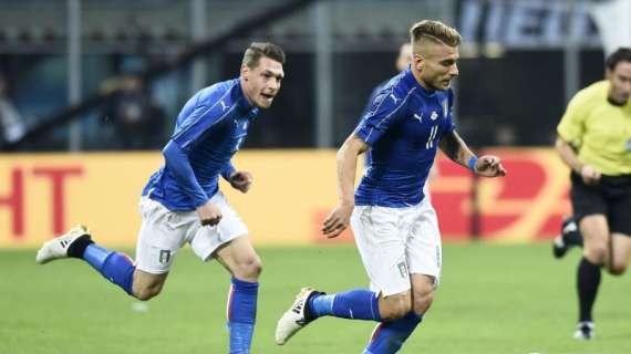 Sfida Immobile-Belotti, Ventura applaude: l'Italia ha una delle coppie-gol migliori al mondo