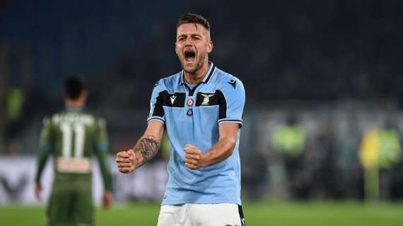 Lazio - Inter, il retroscena dell'intervallo: Milinkovic e il discorso ai compagni