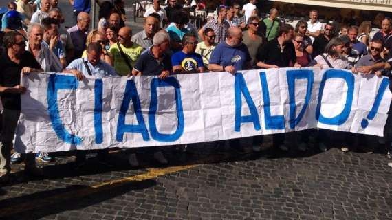 L'ultimo saluto del popolo laziale ad Aldo Donati: "Se ne va un poeta, un amico, un fratello" - VIDEO&FOTO