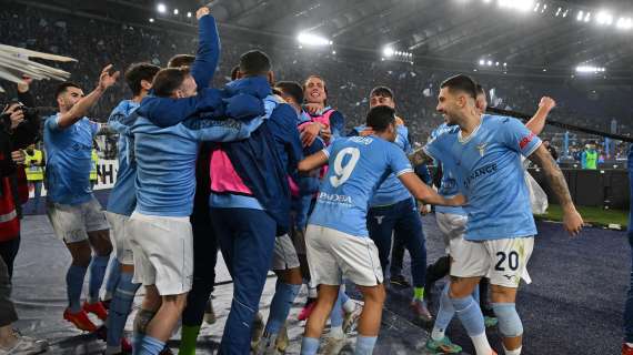 Lazio - Roma, la festa dei biancocelesti prosegue negli spogliatoi! - VIDEO