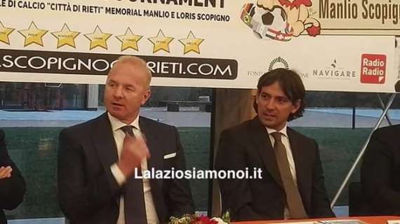 RIVIVI IL LIVE - Premio Scopigno, Inzaghi: "Dobbiamo rimanere in alto". Tare: "È la squadra che ho sempre sognato"