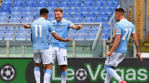 Lazio - Benevento, le pagelle dei quotidiani: finalmente Immobile, Milinkovic perno